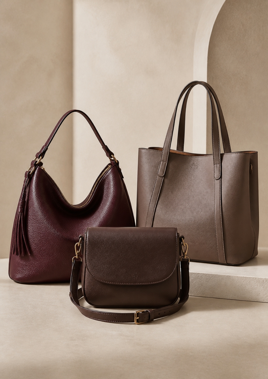 BUYREAL hobo, tote and crossbody handbag collection